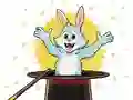 שפּיל Coloring Book: Magic Rabbit אָנליין