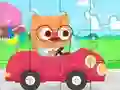 שפּיל Jigsaw Puzzle: Driving Car אָנליין