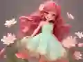 שפּיל Coloring Book: Flower Dress אָנליין