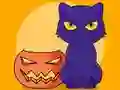שפּיל Coloring Book: Halloween Cat אָנליין