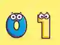 שפּיל Coloring Book: Number 0-1 אָנליין