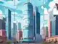 שפּיל Jigsaw Puzzle: City Buildings אָנליין