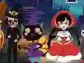 שפּיל Halloween Friends Party 04 אָנליין