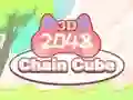 שפּיל Chain Cube 2048 3D אָנליין