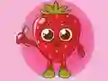 שפּיל Coloring Book: Delicious Strawberries אָנליין