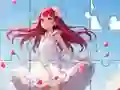 שפּיל Jigsaw Puzzle: White Dress Girl אָנליין