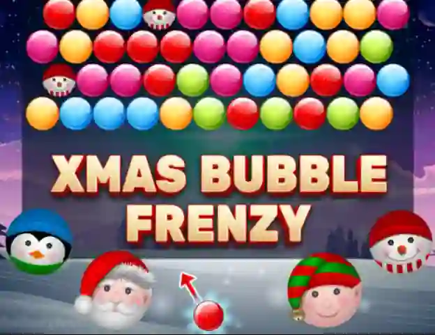 שפּיל Xmas Bubble Frenzy אָנליין