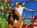 שפּיל Jigsaw Puzzle: Christmas Cat אָנליין