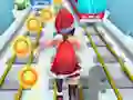 שפּיל Subway Santa Princess Runner אָנליין