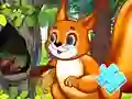 שפּיל Jigsaw Puzzle: Squirrel Hide Food אָנליין