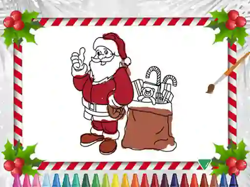 שפּיל Christmas Coloring Book אָנליין