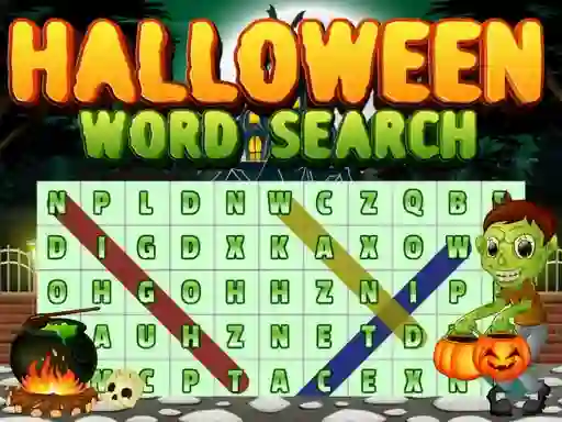 שפּיל Halloween Words Search אָנליין
