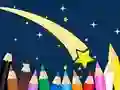 שפּיל Coloring Book: Shooting Star אָנליין