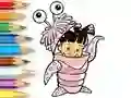שפּיל Coloring Book: Monster Costume Girl אָנליין