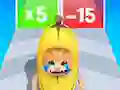 שפּיל Epic Banana Run: Merge Master אָנליין