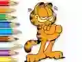 שפּיל Coloring Book: Garfield Hamburger אָנליין