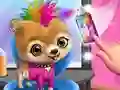 שפּיל  Rock Star Animal Hair Salon אָנליין