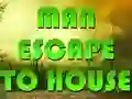 שפּיל Man Escape To House אָנליין