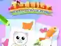 שפּיל Toddler Drawing: Cute Dog אָנליין