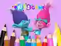 שפּיל Coloring Book: Cute Troll אָנליין