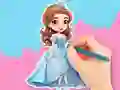 שפּיל Coloring Book: Chibi Princess אָנליין