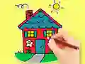 שפּיל Coloring Book: Dream House אָנליין