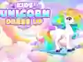 שפּיל Kids Unicorn Dress Up אָנליין