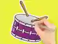 שפּיל Coloring Book: Star Drum אָנליין