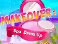 שפּיל Makeover Spa Dress Up אָנליין