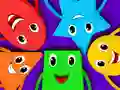 שפּיל Kids Quiz: Colorful Shaps אָנליין