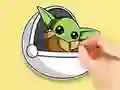 שפּיל Coloring Book: Master Yoda אָנליין