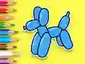 שפּיל Coloring Book: Balloon Puppy אָנליין