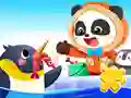 שפּיל Jigsaw Puzzle: Baby Panda Antarctic Tour אָנליין