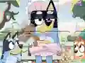 שפּיל Jigsaw Puzzle: Bluey Play Time אָנליין