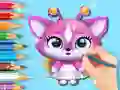 שפּיל Coloring Book: Cute Fluvsies אָנליין