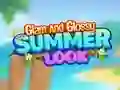 שפּיל Glam And Glossy Summer Look אָנליין