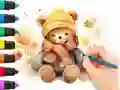 שפּיל Coloring Book: Autumn Bear אָנליין