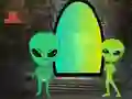 שפּיל Grandpa Trapped Alien Cave אָנליין
