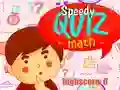 שפּיל Speedy Quiz Maths אָנליין
