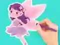 שפּיל Coloring Book: Flower Fairy אָנליין