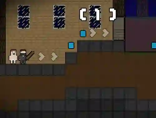 שפּיל Baby Noob Vs Heroman 2 Player אָנליין