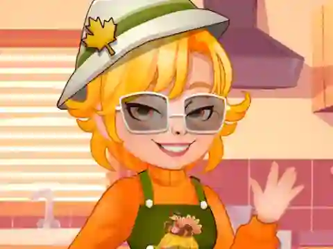 שפּיל Roxie's Kitchen Thanksgiving Cupcake אָנליין
