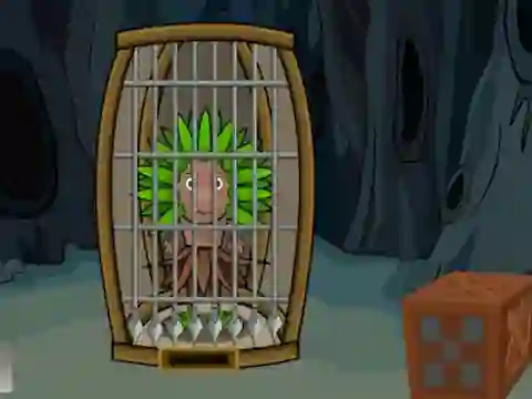 שפּיל Cave Tribal Girl Rescue אָנליין