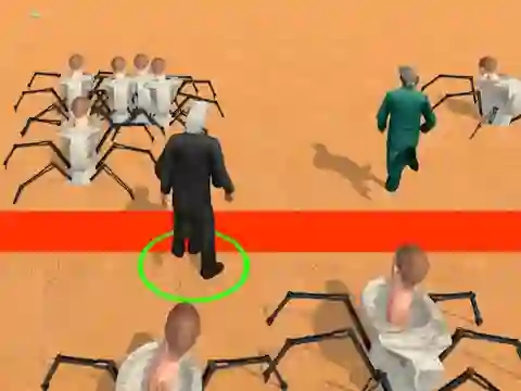 שפּיל Cameraman vs Skibidi Survival אָנליין