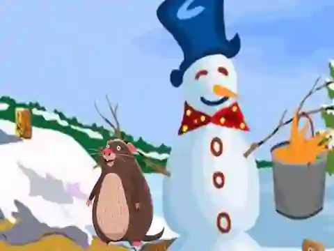 שפּיל Couple Escape from Snowy Land אָנליין