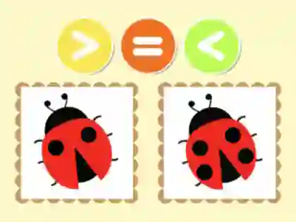שפּיל Kids Quiz: More Or Fewer אָנליין