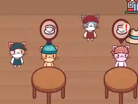 שפּיל Cat Coffee Shop אָנליין