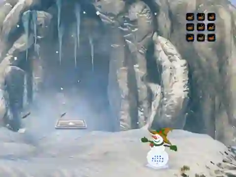שפּיל Help the Frozen Santa אָנליין