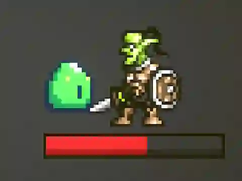 שפּיל Infinity Slime Dungeon אָנליין