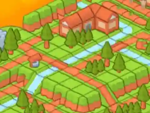 שפּיל God's Land: From Block to Island אָנליין